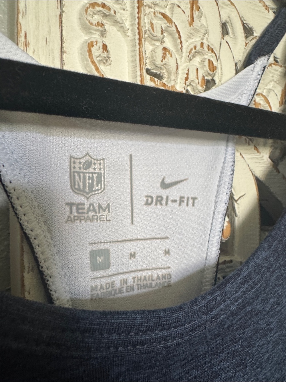 Nike Women's Navy Dallas Cowboys Star Athletic Tank - Picture 2 of 11